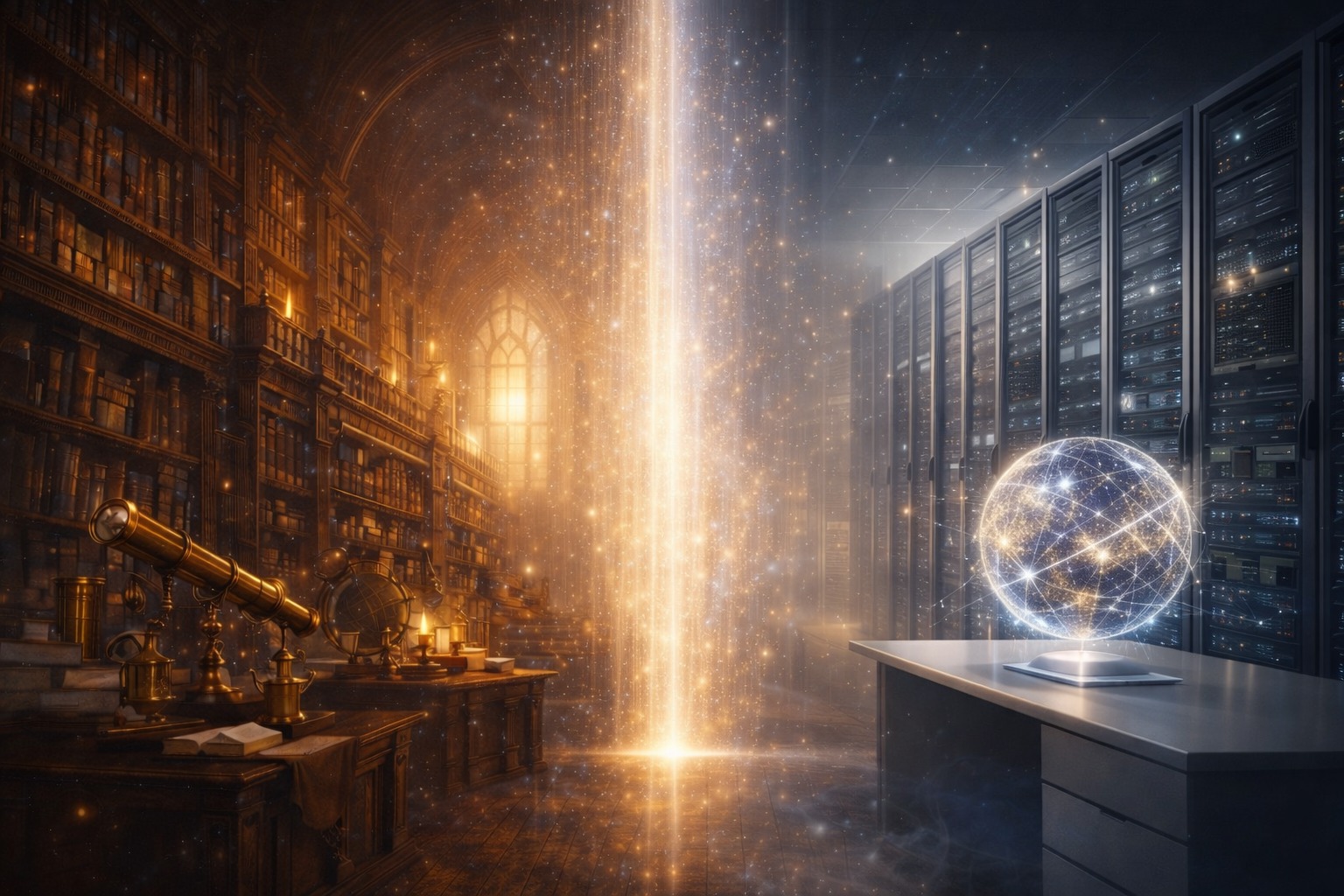 Between the old world and the new